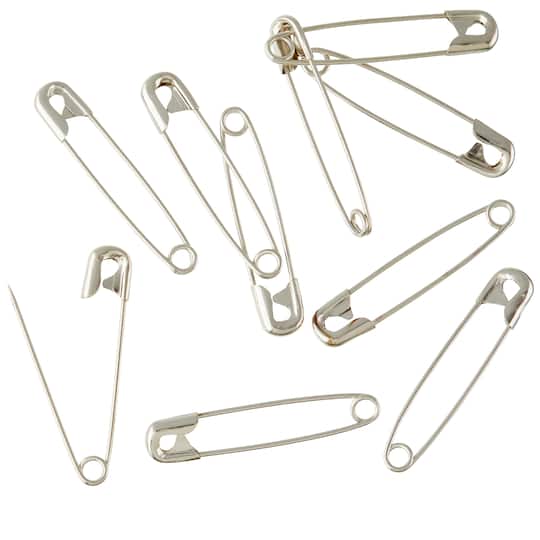 12 Packs: 10 ct. (120 total) 1.5&#x22; Safety Pins by Loops &#x26; Threads&#x2122;